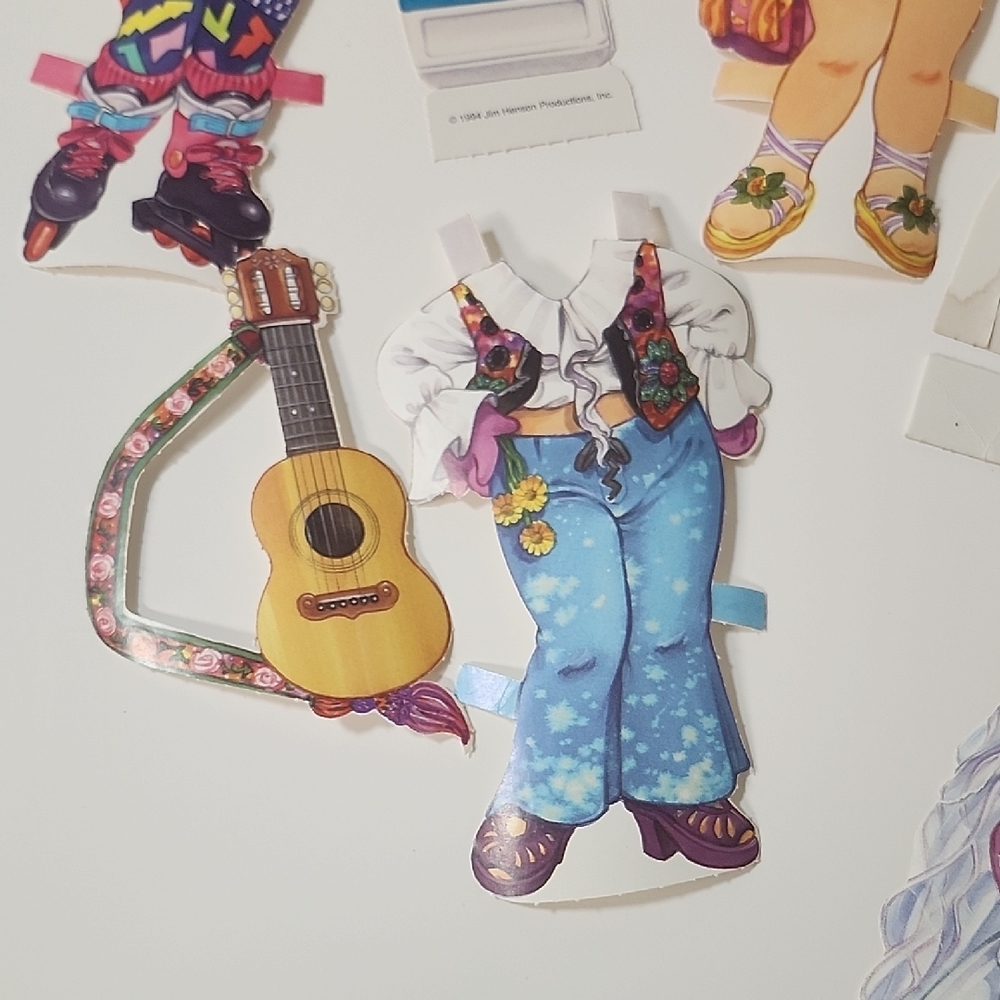Vintage Miss Piggy Paper Doll Set 1994 - Picture 15 of 16